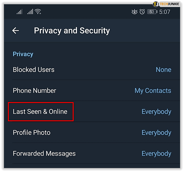 Telegram如何设置在线状态