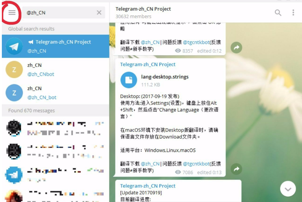 设置 Telegram Proxy 的步骤